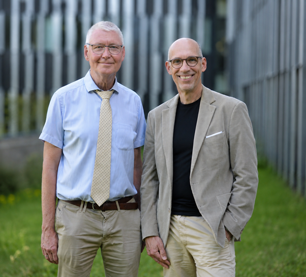 Prof. Corves und Prof. Schulz